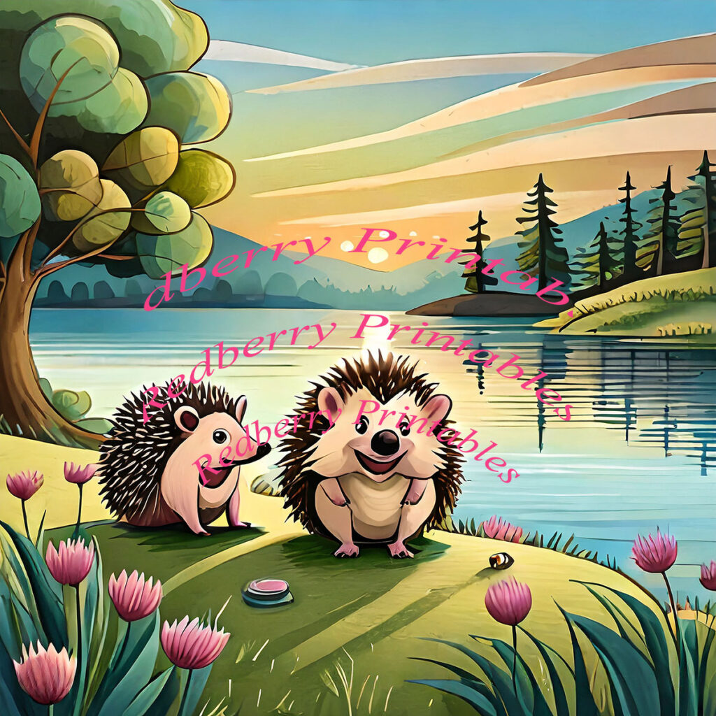 Happy Hedgehog Image